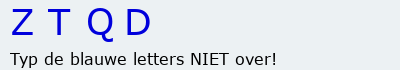 Bevestigingscode