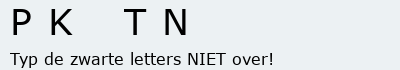 Bevestigingscode