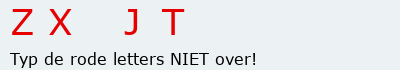 Bevestigingscode