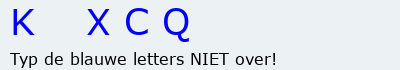 Bevestigingscode