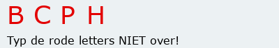 Bevestigingscode
