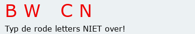 Bevestigingscode