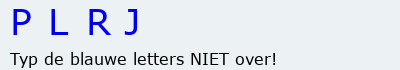 Bevestigingscode