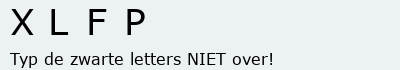 Bevestigingscode