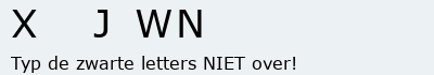 Bevestigingscode