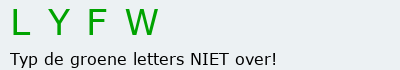 Bevestigingscode