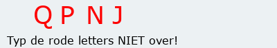 Bevestigingscode