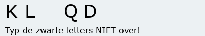 Bevestigingscode
