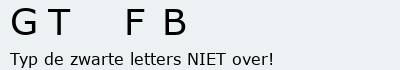Bevestigingscode