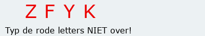 Bevestigingscode