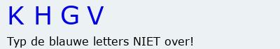 Bevestigingscode