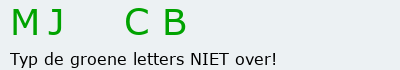 Bevestigingscode
