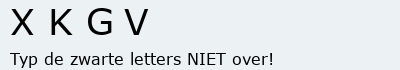 Bevestigingscode