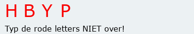 Bevestigingscode