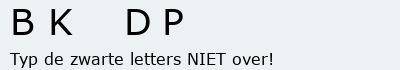 Bevestigingscode