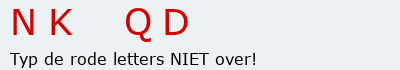 Bevestigingscode