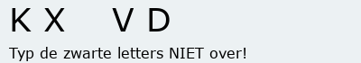 Bevestigingscode