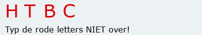 Bevestigingscode