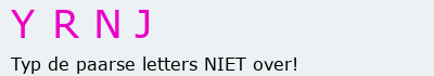 Bevestigingscode