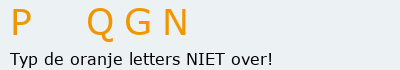 Bevestigingscode