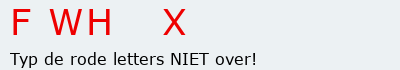 Bevestigingscode