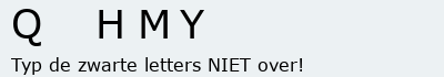 Bevestigingscode