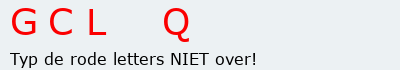 Bevestigingscode