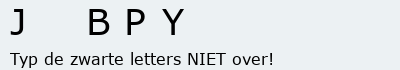 Bevestigingscode