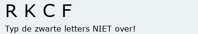 Bevestigingscode