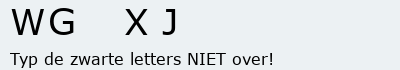 Bevestigingscode