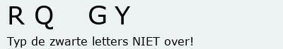 Bevestigingscode