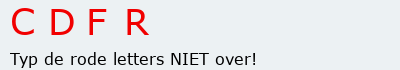 Bevestigingscode
