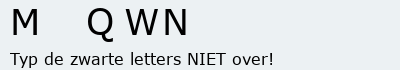 Bevestigingscode