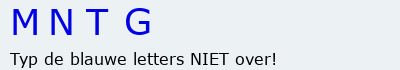 Bevestigingscode
