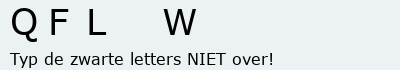 Bevestigingscode