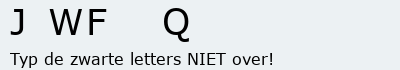Bevestigingscode