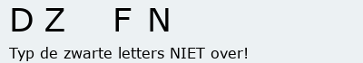 Bevestigingscode