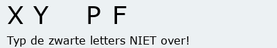 Bevestigingscode