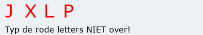 Bevestigingscode