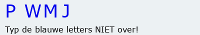 Bevestigingscode