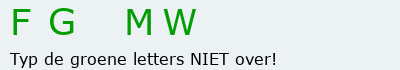 Bevestigingscode