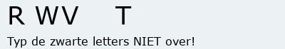 Bevestigingscode