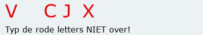 Bevestigingscode