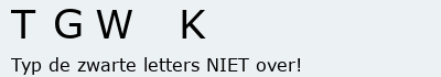 Bevestigingscode