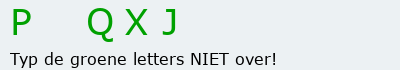 Bevestigingscode