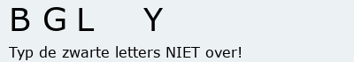 Bevestigingscode