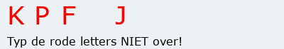 Bevestigingscode
