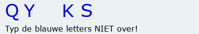 Bevestigingscode