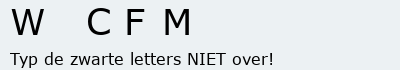 Bevestigingscode