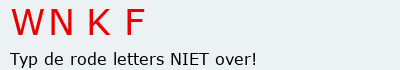 Bevestigingscode